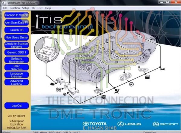 toyota techstream  remote instalation (Request Price)